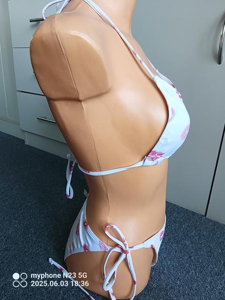Plavky bikiny s pusinkami vel."m", m