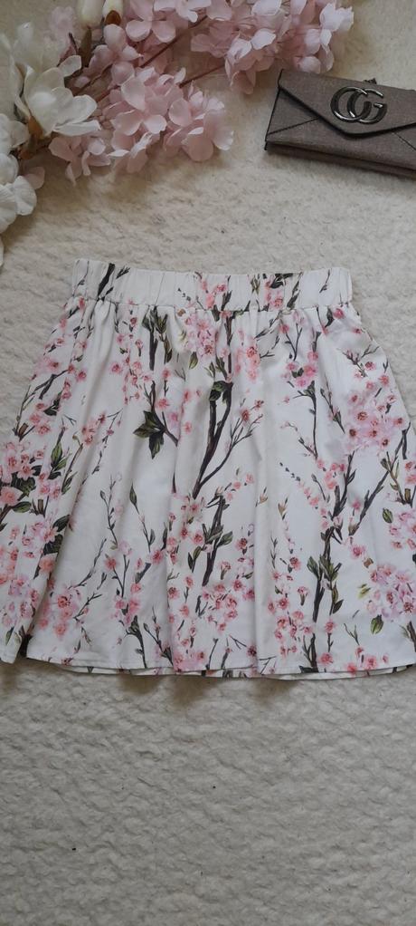 Mshll girl květinová áčková sukně, m
