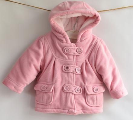 Kabátek fleesový vel. 6 - 9 m, miniclub,74