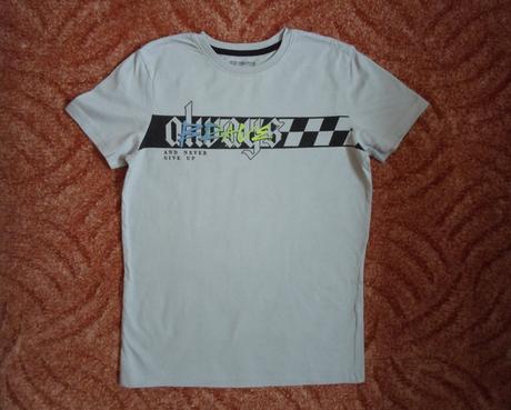 Šedé tričko triko, 152