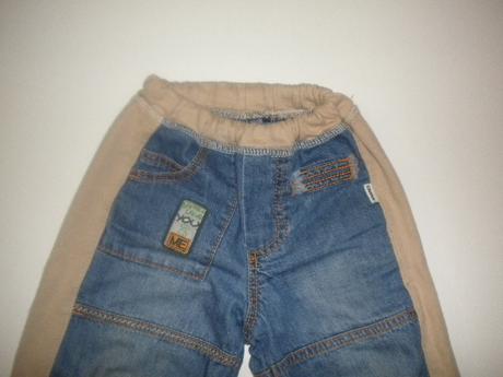 Superr pohodlné riflíky na gumu, 86