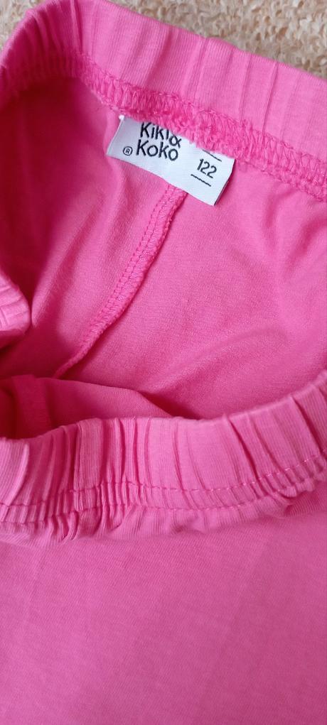 Růžové legíny zn."kiki & koko" vel."122", kiki&koko,122