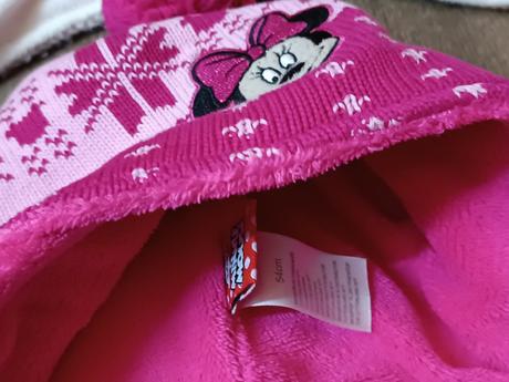 3x dívčí zimní pletené čepice, vel.86/92 a 98, next,86