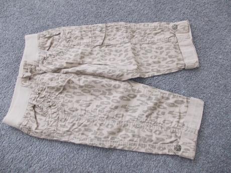 3/4 kalhoty, tříčtvrťáky, vel.122, c&a,122