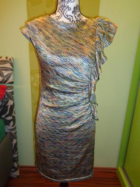 Luxusní duhové šaty ana alcasar, 34