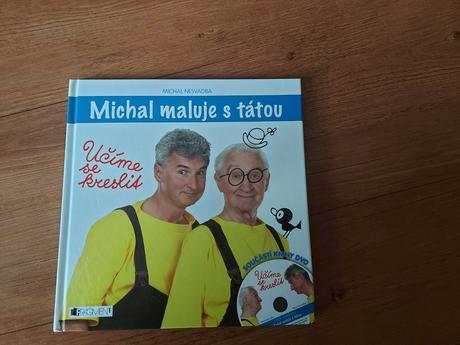 Knížka michal maluje s tátou, 