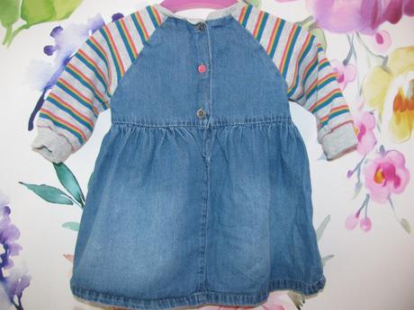 Dívčí šaty s tenké letní džínoviny next, next,74