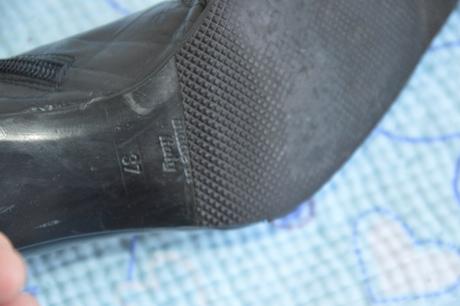 Italské kozačky s vysokým podpadkem, vel. 37, 37