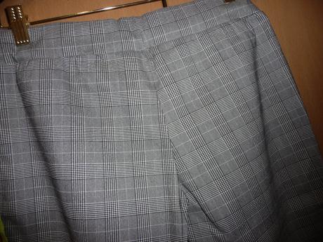 Šedočerné kalhoty vel.xl, xl