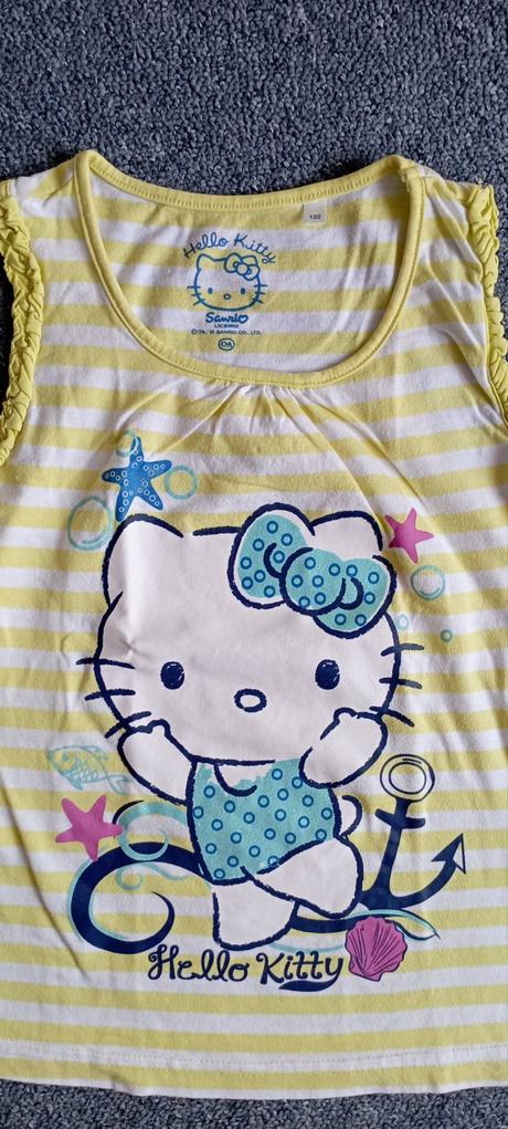 Tílko hello kitty zn."sanrio/c&a" vel."122", sanrio,122