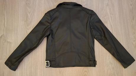 Koženková bunda-křivák c&a, c&a,140