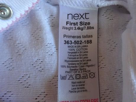 2x overal bílý pro nejmenší, vel. 50, next,50