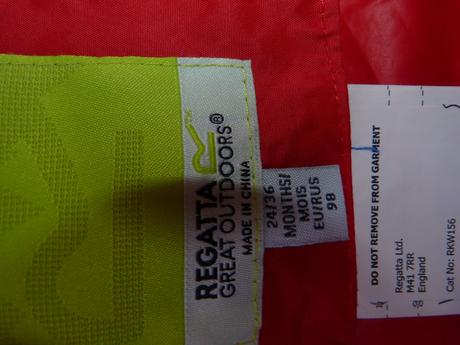 Regatta nepromokavá kombinéza vel. 98, regatta,98