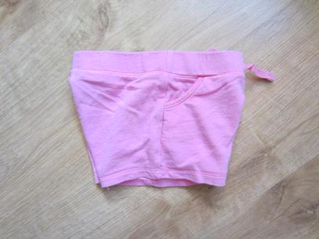Neon bavlněné kraťásky, h&m,92
