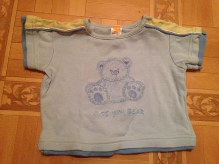 Chlapecké tričko medvídek, mini mode,56