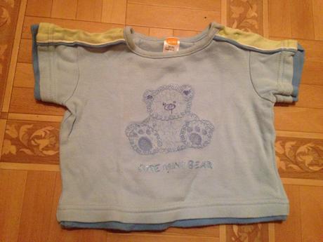 Chlapecké tričko medvídek, mini mode,56