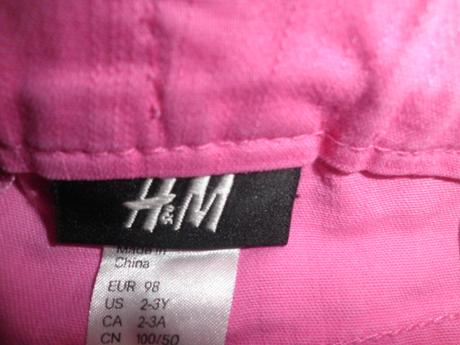 Mini sukýnka, h&m,98
