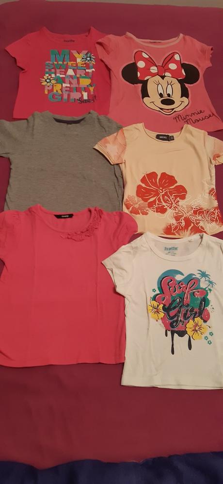 Trička vel. 98/104, 98