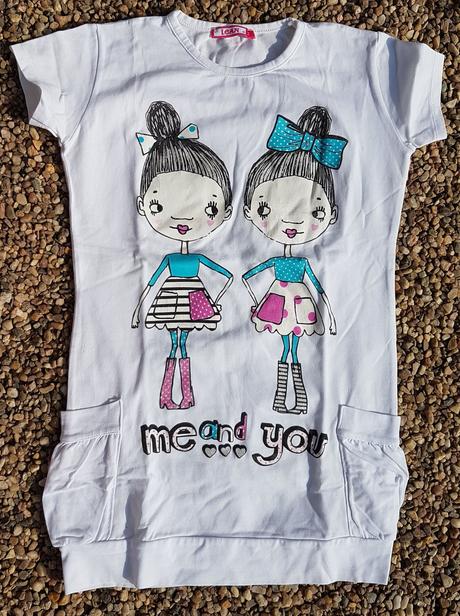 N51	dívčí triko s kr. rukávem holky vel. 158, 158