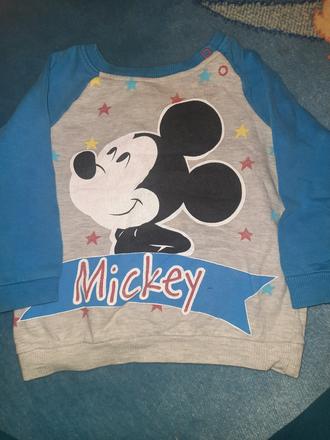 Klučičí mikina mickey vel. 80 - 86, disney,80