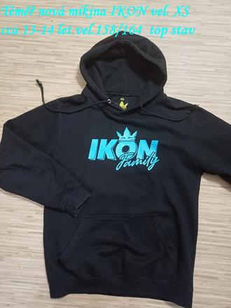 Mikina ikon vel.xs cca 158-164, xs