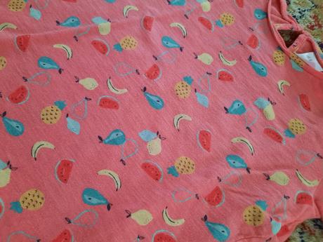 Tričko s ovocem, h&m,92