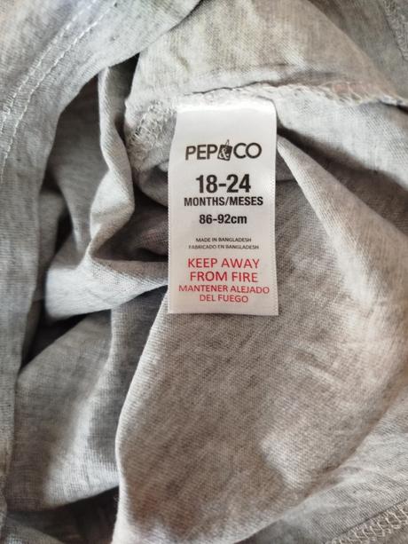Tričko zn. pepco vel.86, pepco,86