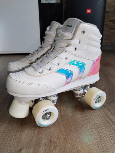 Dívčí / dámské kolečkové brusle oxelo vel 37, 37