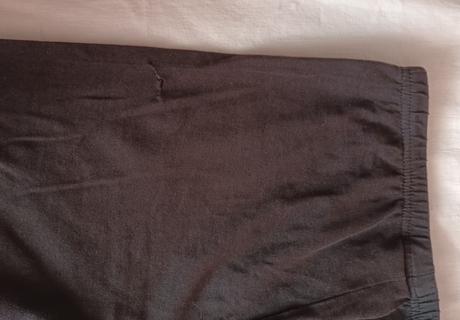 Dívčí 3/4 černé s krajkou, 38