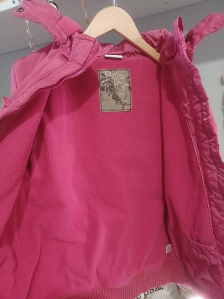 Růžová zimní bunda 170 / s-m, yigga,170