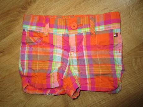 Luxusní kárované kraťasy, tommy hilfiger,74