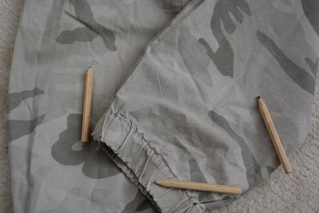 Dívčí maskáč kalhoty, next,116