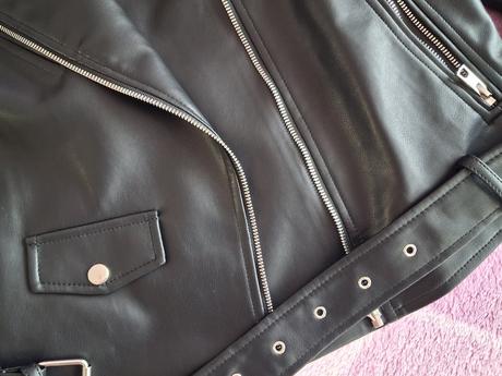 Černá bunda vel. xxl - jednou na sobě, sinsay,xxl