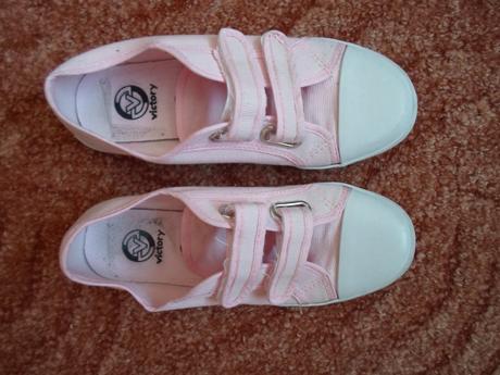 Růžové boty botasky tenisky, victory,34