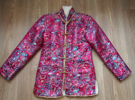 Dívčí orientální kabátek vel.146/152, 146