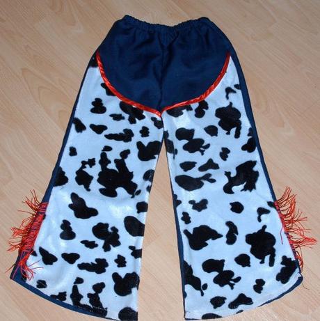 Karnevalové kalhoty šerif, indián, kovboj..., 