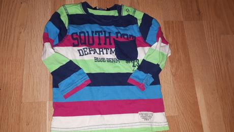 Pruhované tričko lindex vel. 86, lindex,86