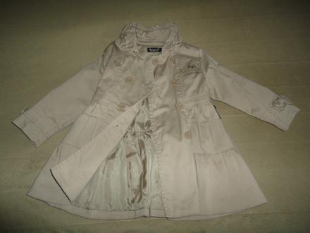 Jarní/podzimní kabátek/trenčkot vel. 12-18 měsíců, 80