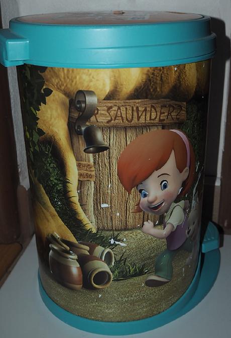 Dětský koš na odpadky, 