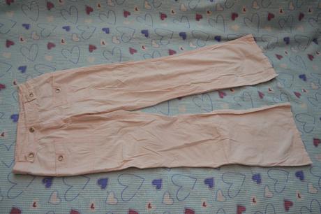 164 letní elastické kalhoty, vel. 36, 164