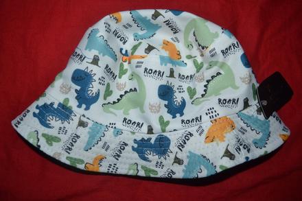 Podzimní  klobouk v.98-116 oboustranný, 98 / 104 / 110 / 116