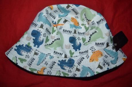 Podzimní  klobouk v.98-116 oboustranný, 98 / 104 / 110 / 116