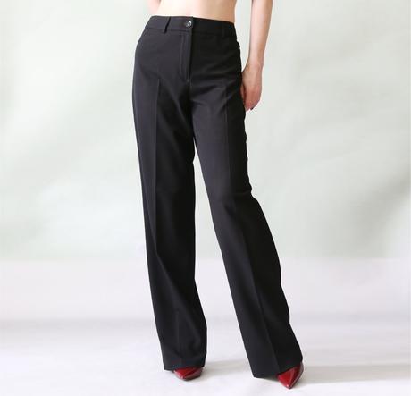 Černé kalhoty s puky gerry weber vel. 42, gerry weber,xl