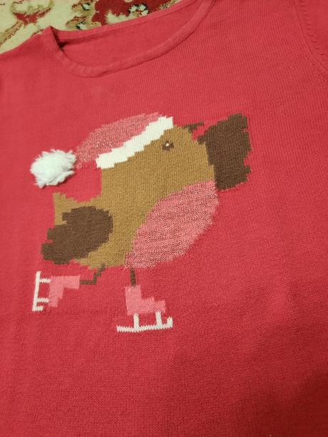 Vánoční šatičky s ptáčkem, 98