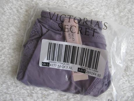 Lila bikinové dámské kalhotky v.s., victoria's secret,xl