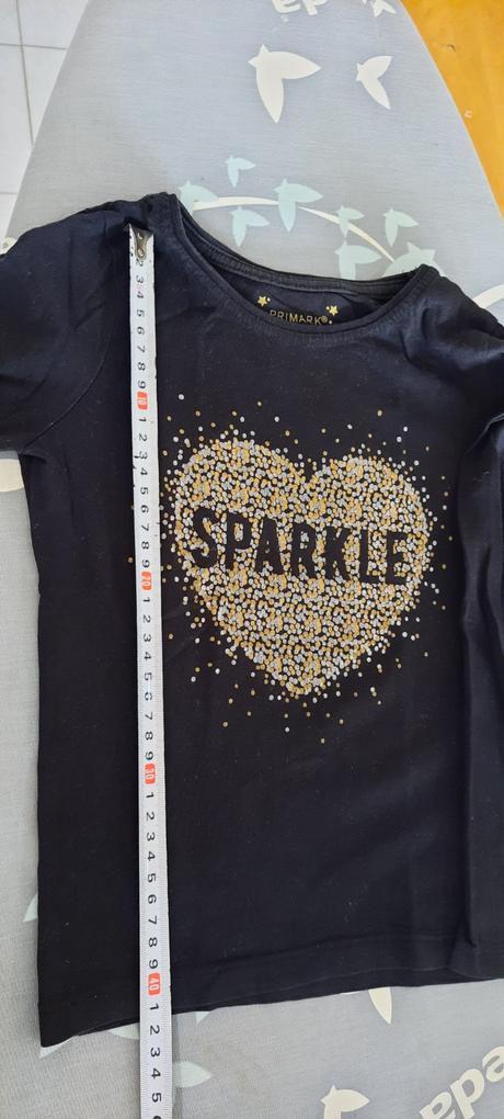 Dívčí tričko značky primark, vel. 6-7 let(122cm)., primark,122
