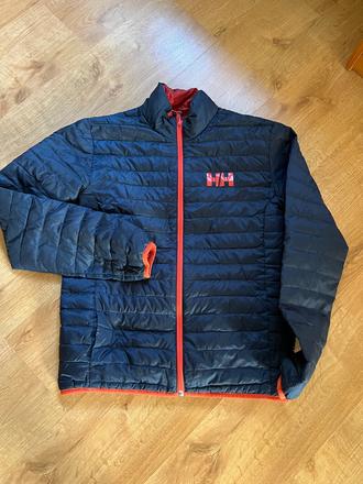 Lehká péřová oboustranná bunda hally hansen, 176