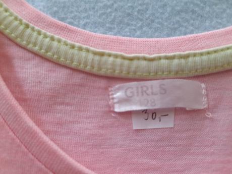 4 x tričko s krátkým rukávem, vel 122/128, pepco,122