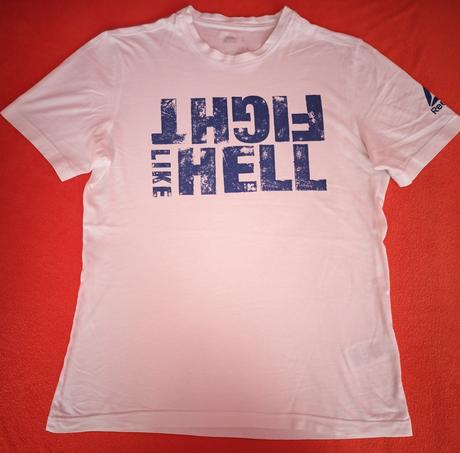 Chlapecké triko bílé krátký rukáv reebok, reebok,s