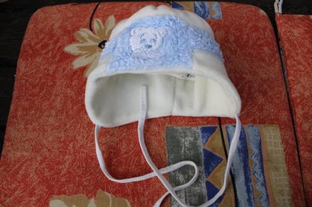 Dětská čepice - čepička medvídek - méďa vel. 56-62, 56